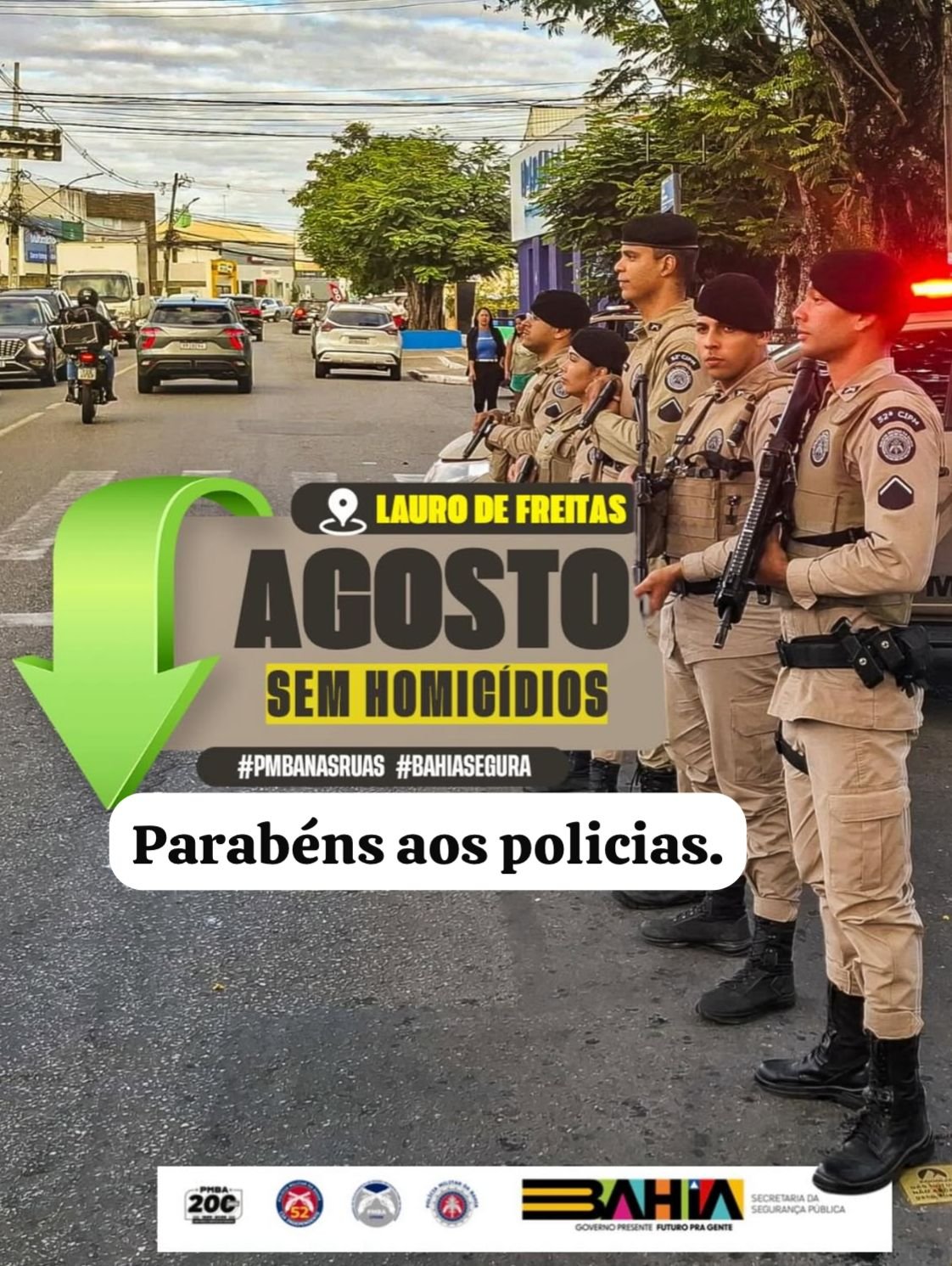 Crédito de Imagem: @52cipm no Instagram